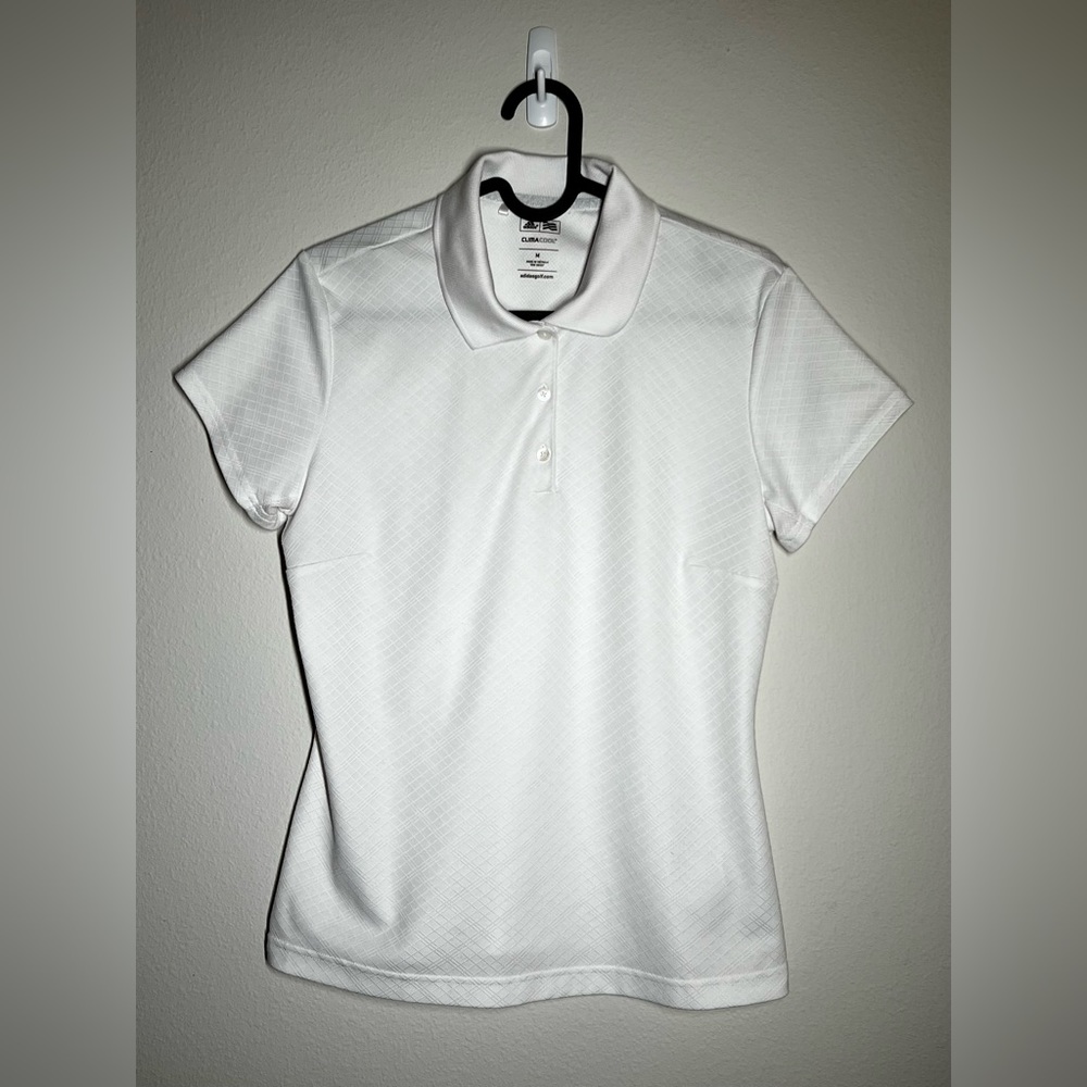 Adidas women’s tennis golf polo size M Climacool